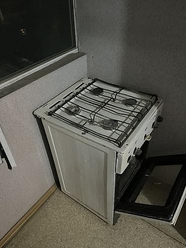 Газовая плита с духовкой, компактная, напольная. Основные — 2