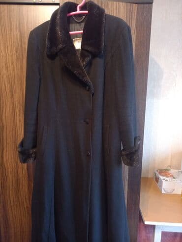 second hend: Продаю пальто зимнее,кашемир.Размер 48-50.Цвет черный,воротник и — 2