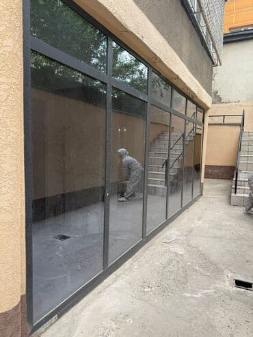 айнек эшик: Профессиональное тонирование стеклянных поверхностей для офисов и — 2