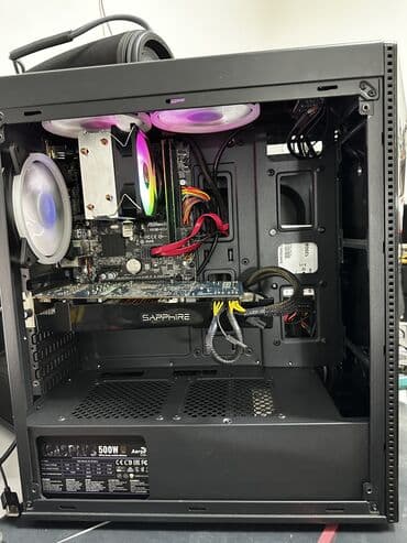 компьютер игровой: Компьютер, ядер - 4, ОЗУ 4 ГБ, Для несложных задач, Б/у, Intel Core i5, HDD + SSD — 1