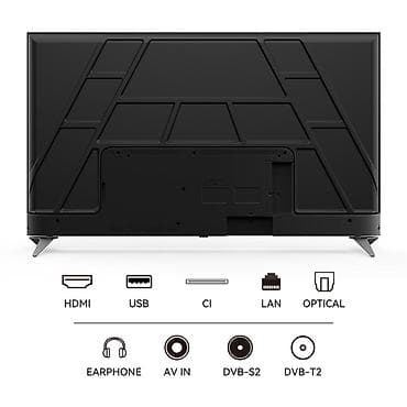 vid: Телевизор YASIN 65" 4K UHD Smart TV Ключевые особенности: - Экран 65 — 5