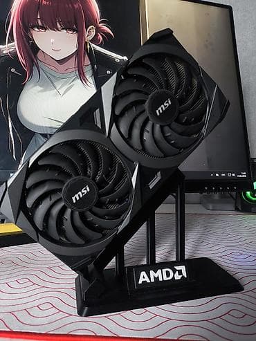 Видеокарта для ПК, Б/у, MSI, GeForce RTX, 8 ГБ