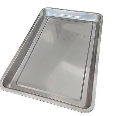 пекарню: Противень/лист для выпечки из нержавеющей стали. 600/400мм - — 1