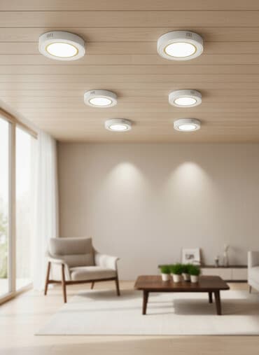 led лампы для дома: Потолочный светодиодный светильник "Софит" мощностью 7 Вт с холодным — 1