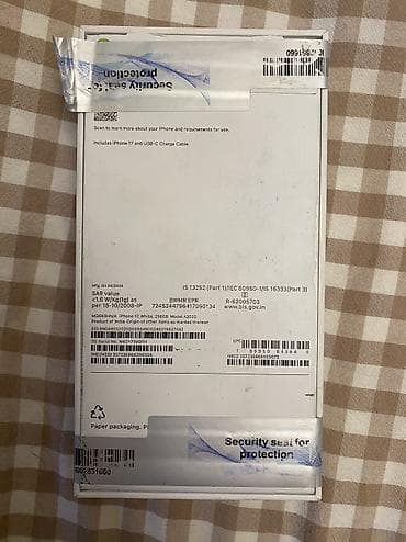 ipod touch: IPhone 17, Новый, 256 ГБ, Белый, Коробка, 100 % — 2