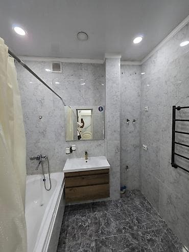 ничего: 3 комнаты, 94 м², Учкун мкр Индивидуалка, 3 этаж, Дизайнерский ремонт — 8