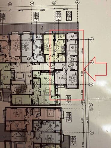 сдам квартиру в бишкеке без посредников 2021: 2 комнаты, 65 м², Элитка, 6 этаж, ПСО (под самоотделку) — 7