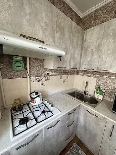 Батирлер: 1 бөлмө, 34 м², Аламедин-1 мкр 105-серия, 2 кабат, Евро оңдоо — 8
