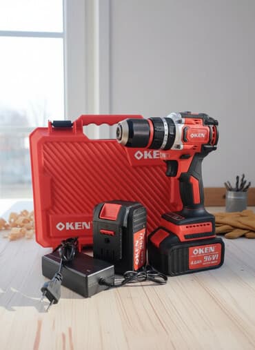 набор инструментов дрель шуруповерт: Аккумуляторная дрель‑шуруповёрт KEN Комплектация: - Дрель‑шуруповёрт — 1