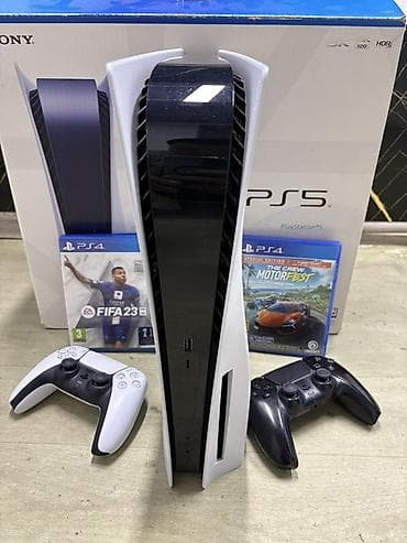 PS5fat 3ревизия последняя память 825гб 2джойстика черный джойстик lalafo.kg да PS5fat 3ревизия последняя память 825гб 2джойстика черный джойстик