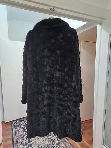 m s: Шуба, Норка, По колено, L — 4