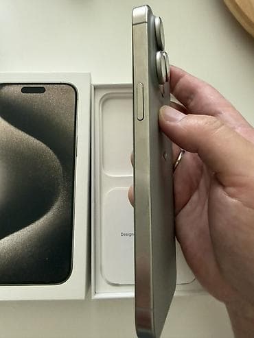 айфон 14про китайский: IPhone 15 Pro Max, Б/у, 256 ГБ, Natural Titanium, Коробка, 90 % — 6