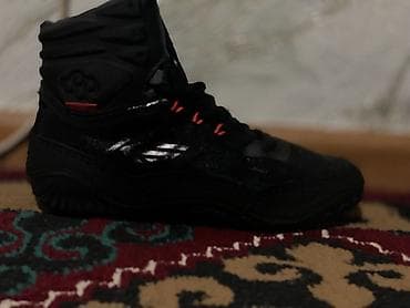 бутсы для фудбола: Высокие боксерские/борцовские кроссовки (рестлинг-ботинки) - Цвет — 1