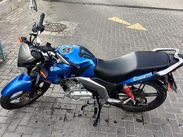 suzuki address 100: Мотоцикл Suzuki Gixxer (GSX-R) 125 синего цвета, дорожный нейкед. Для — 3