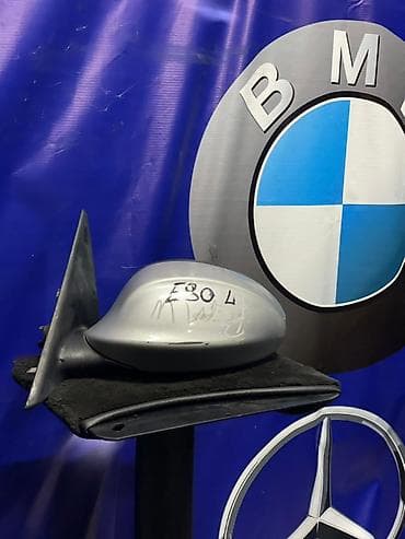 2007: Боковое левое Зеркало BMW Б/у, Оригинал — 1