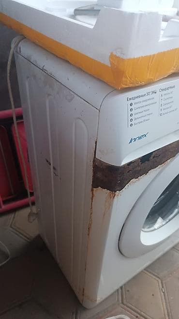id 6: Стиральная машина Indesit, фронтальная загрузка.продаю на запчасти — 4