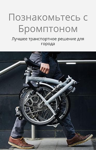 Городской велосипед, Рама L (172 - 185 см), Новый