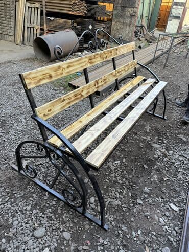 уголь кара кече бишкек цена 2023: Скамейка Металл, Со спинкой, С крышей — 22