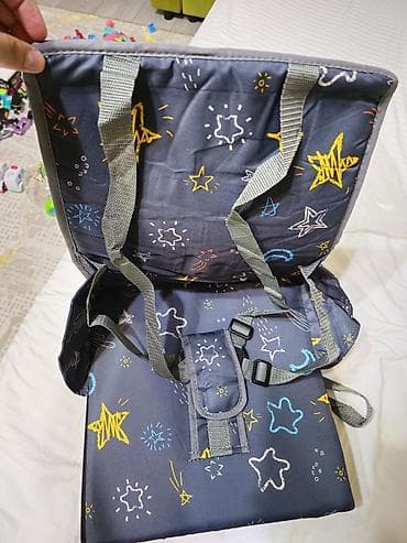 Детские электрокары: Подушка для Повышения Высоты Детского Стула, 3 Регулируемые Ремни — 8