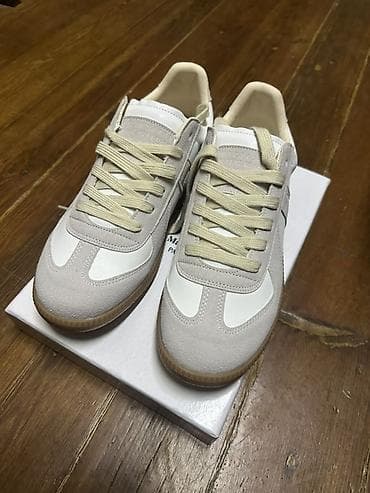 берцы белые: Кроссовки Maison Margiela Replica (German Army Trainer) - Модель — 2