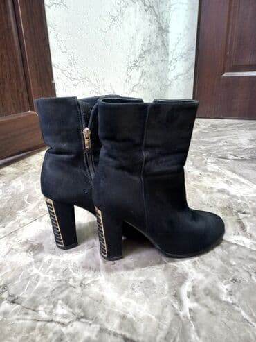 осенний обувь: Ботильоны замша 37р — 4