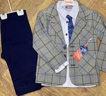 детские трикотажные спортивные костюмы: Школьная форма, Новый — 10