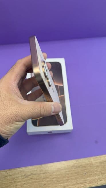 мониторы aoc бишкек: IPhone 16 Pro Max, Колдонулган, 256 ГБ, Куту, 98 % — 5