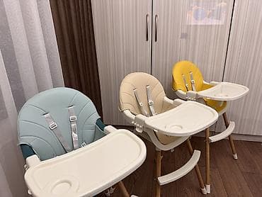 шикарный стульчик для кормления: 🍽️ Удобный и стильный стульчик для кормления вашего малыша! 👶💛 🌟 — 3