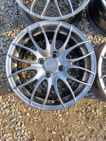 диск на х5: Литые Диски R 15 Work, Комплект, отверстий - 4, Б/у — 3