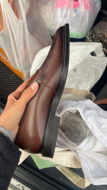 туфли мужские: Туфли мужские новые размер 42 цвет коричневый., ZARA — 3