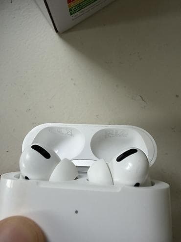 hyper x cloud: Беспроводные вакуумные наушники, Apple, AirPods Pro, Б/у — 2