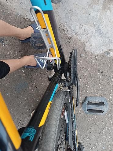 Велосипеды: Горный велосипед TRINX MTB - Колёса 27.5" с покрышками Kenda, двойные — 3