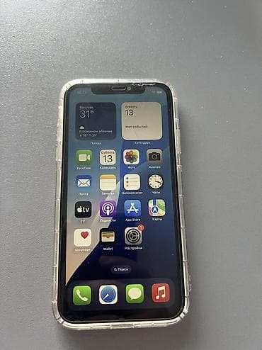 9000 iphone: IPhone 11, Б/у, 64 ГБ, Белый, Чехол, 77 % — 2