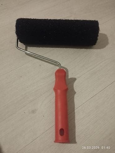 аппарат для краски: Валик для шпаклевки - Валик цилиндрический, покрытие из плотного — 2