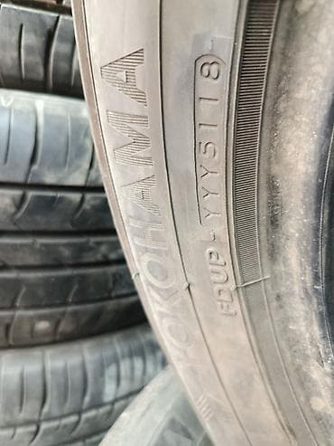 ki 5: Шины 225 / 55 / R 17, Лето, Б/у, Пара, Легковые, Япония, Yokohama — 3