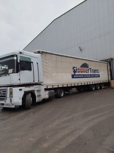 купить камаз с прицепом бу: Тягач, Renault, 2003 г., Тентованный — 5