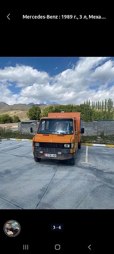 sprinter 4x4: Mercedes-Benz Спринтер: 1988 г., 0.3 л, Ручные, Дизель, Пикап — 2