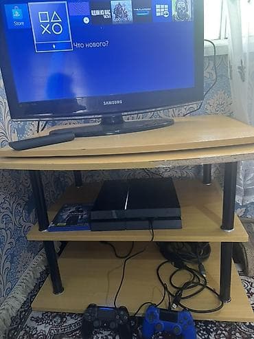 авто жпс: PlayStation 4 (Fat) с играми и двумя геймпадами Комплектация: - — 4