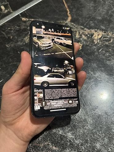 iphone hr: IPhone X, Б/у, 64 ГБ, Space Gray, Защитное стекло, 70 % — 3