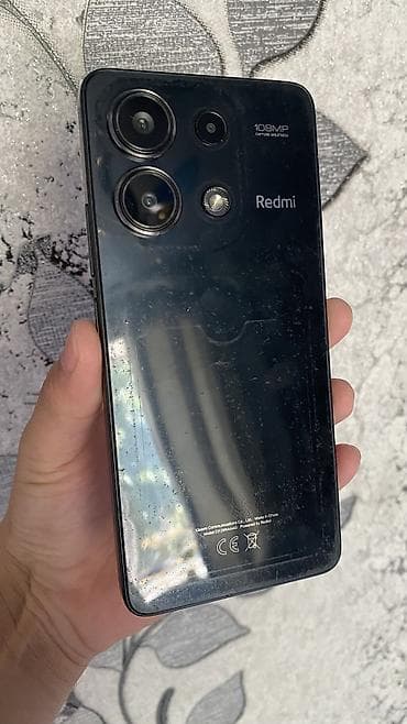 redmi note pro 11: Redmi, Redmi Note 13, Б/у, 256 ГБ, цвет - Черный — 1