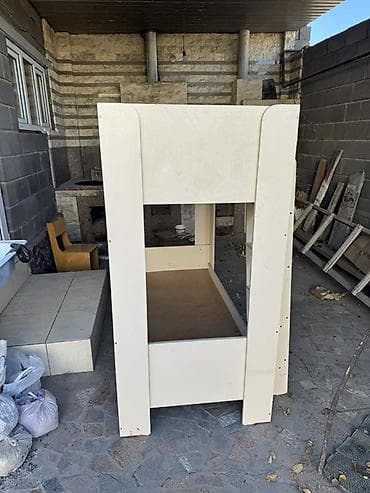 Балдар эмереги: Балдар үчүн эки ярустуу, ЛДСП, түсү - Саргыч боз — 4