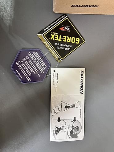 apple m1: Мужские кроссовки, 41, Salomon, Новый, цвет - Серый — 9