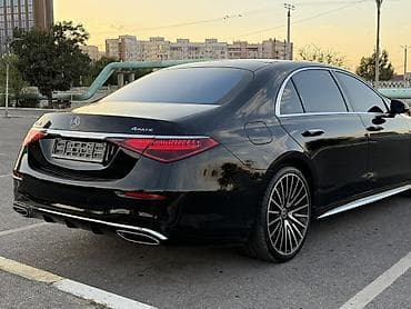 Транспорт: Mercedes-Benz S-Class: 2023 г., 3 л, Автомат, Бензин, Седан — 8
