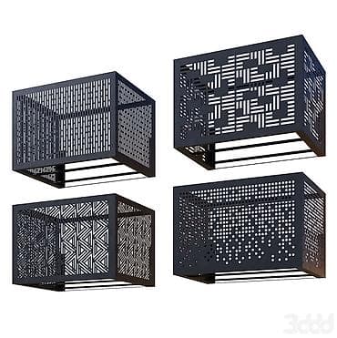 Двери и комплектующие: Решетки на балкон, На заказ, Бесплатная доставка — 4