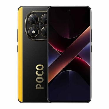 Уюлдук телефондор жана аксессуарлар: Смартфон POCO X7Pro (черно‑жёлтый) - Экран: 6.67", AMOLED, 120 Гц — 1