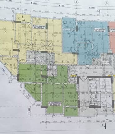 дом 2 комнатный: 2 комнаты, 82 м², 12 этаж, ПСО (под самоотделку) — 5
