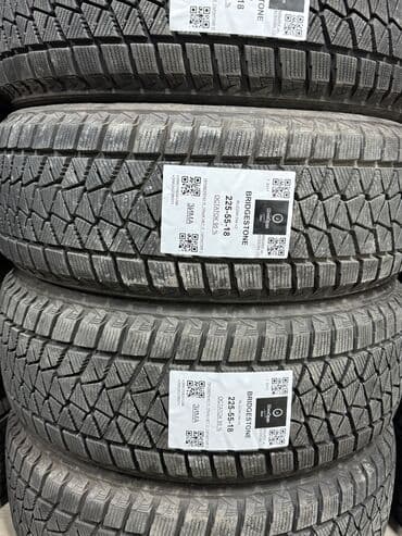 б у шины для грузовиков: Шины 225 / 55 / R 18, Зима, Б/у, Комплект, Легковые, Япония, Bridgestone — 5