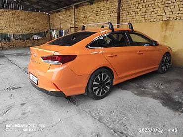 салон машины: Hyundai Sonata: 2017 г., 2 л, Автомат, Газ, Фастбек — 4