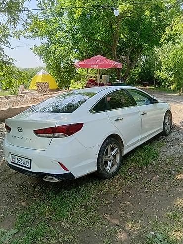 Транспорт: Hyundai Sonata: 2018 г., 2 л, Автомат, Газ, Седан — 7