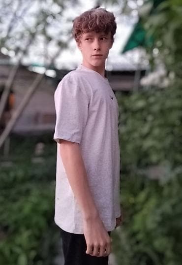 именные: Мужская футболка, L, Nike, Новый, цвет - Серый, Бесплатная доставка — 3